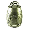 Cha Jing Pewter Canister