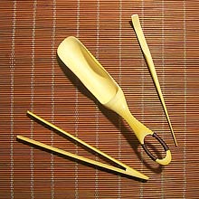 Bamboo Tea Scoop Set